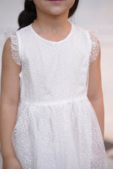 Butterfly White Frock