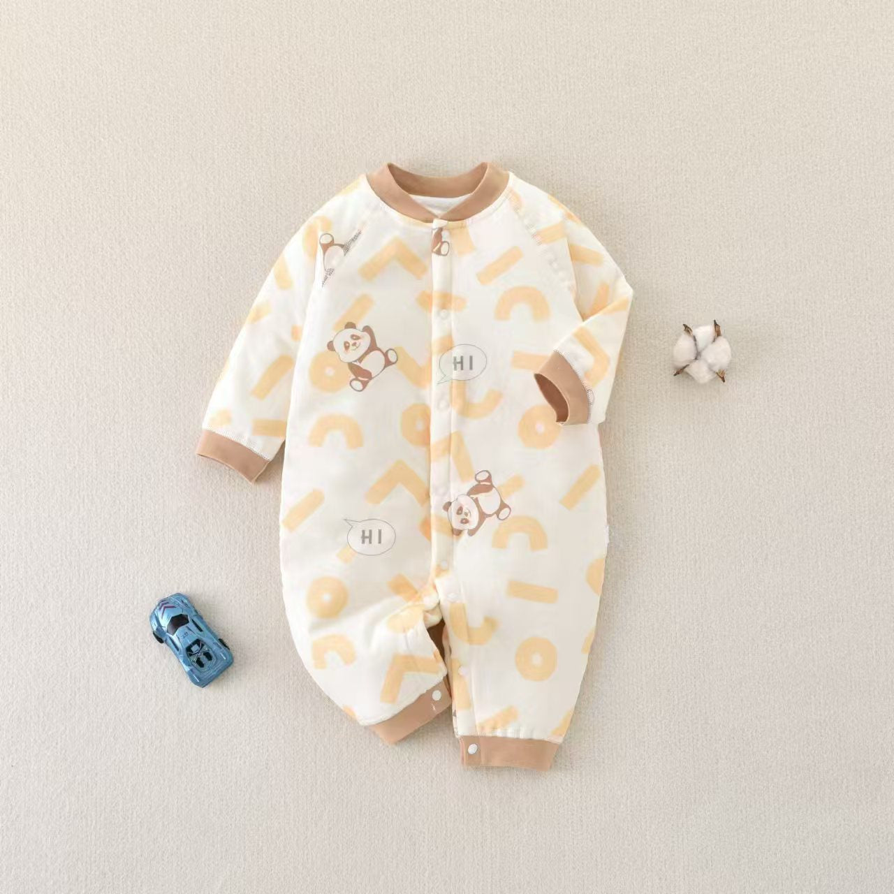 Winter Unisex Newborn Cotton Jumpsuit