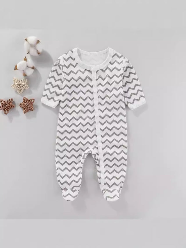 Baby Boy Romper Long Sleeve Cotton Cute Pattern Spring Autumn Winter Newborn Clothes Baby Girl Jumpsuit