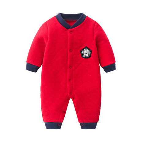 Cozy Cotton Winter Onesie for Newborns