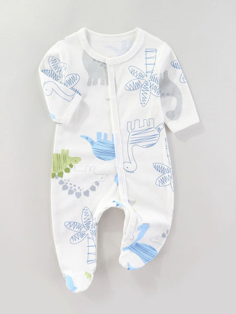 Baby Boy Romper Long Sleeve Cotton Cute Pattern Spring Autumn Winter Newborn Clothes Baby Girl Jumpsuit