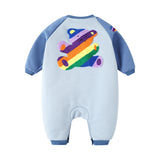 New baby spring and fall comfortable long-sleeved onesie