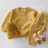 Baby Boys and Girls Hoodie Set - Cozy Two-Piece Winter Sportswear