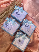 Rainbow Baby Announcement Box - With Bag