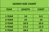 BNBBS-187 - Plain - Sandos For Kids - White Dots