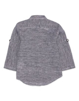 Shirt Front Pocket Boys Black Check Infant