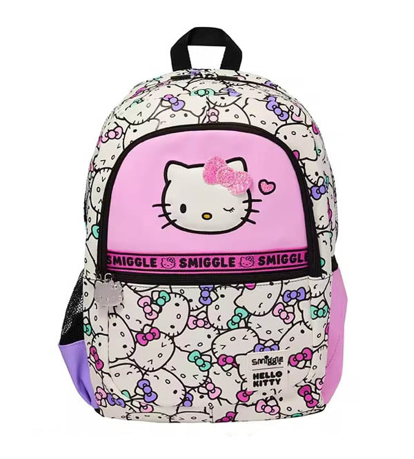 Smiggle Hello Kitty School Bag - Perfect for Grade 2-4