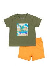 Suit 2 Pc Animal Tour Infant