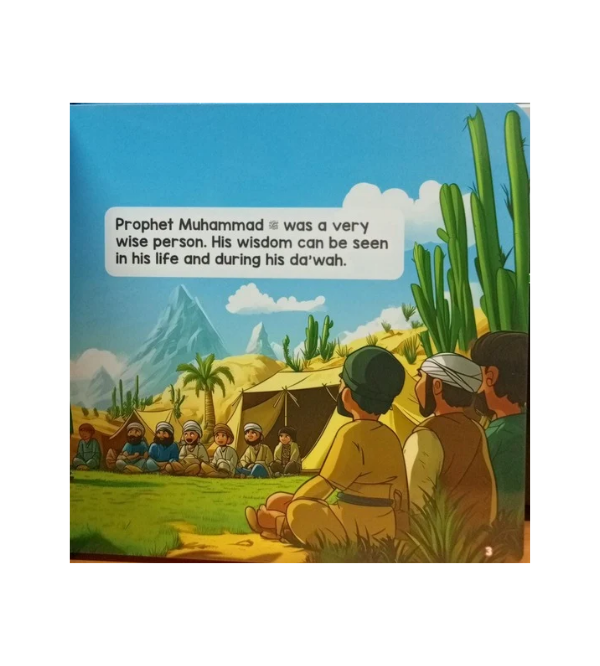 The Prophet (PBUH)’s Wisdom – Noble Moral Series Islamic Story Book for Kids (Board Book)