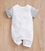 Baby Half Romper - White â€“ Koala Bear