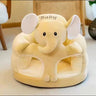 Elephant Plush Baby Sit-Up Chair – Soft Support Seat