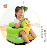 Duck Plush Baby Sit-Up Chair – Soft Support Floor Seat