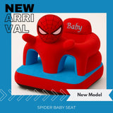 Web-Hero Spider Man Plush Baby Sit-Up Chair – Soft Support Floor Seat