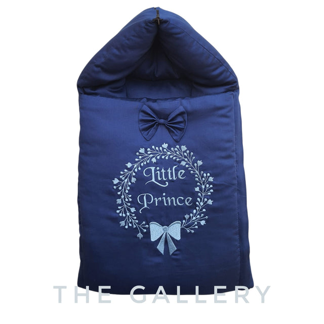 Luxury Baby Sleeping Bag with Embroidered “Little Prince” Design
