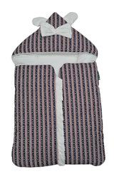 Baby Carry Nest Striped Star Print with Bow Design