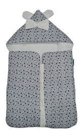 Cute Starry Night Carry Nest with Hood and Bow