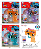 Bus Bubble Gun – Colorful Light-Up Electric Bubble Blower Toy for Kids