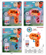 Deerlet Bubble Gun – Colorful Light-Up Electric Bubble Blower Toy for Kids