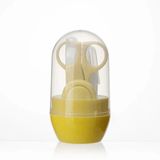 Baby Nail Care Set - Premium 4 Pieces Set (Yellow)