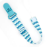 Adjustable Pacifier Clip with Braided Cord and Secure Clasp - Prevents Dropping - MomYom PK