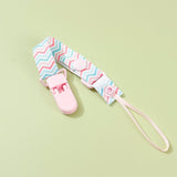 Adjustable Pacifier Clip with Braided Cord and Secure Clasp - Prevents Dropping - MomYom PK