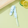 Adjustable Pacifier Clip with Braided Cord and Secure Clasp - Prevents Dropping - MomYom PK