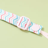 Adjustable Pacifier Clip with Braided Cord and Secure Clasp - Prevents Dropping - MomYom PK