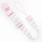 Adjustable Pacifier Clip with Braided Cord and Secure Clasp - Prevents Dropping - MomYom PK