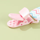 Adjustable Pacifier Clip with Braided Cord and Secure Clasp - Prevents Dropping - MomYom PK