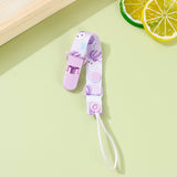 Adjustable Pacifier Clip with Braided Cord and Secure Clasp - Prevents Dropping - MomYom PK