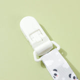 Adjustable Pacifier Clip with Braided Cord and Secure Clasp - Prevents Dropping - MomYom PK