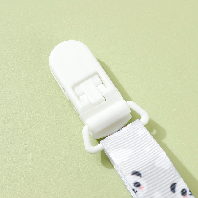 Adjustable Pacifier Clip with Braided Cord and Secure Clasp - Prevents Dropping - MomYom PK