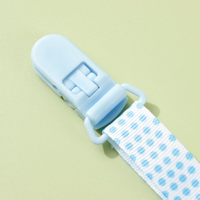 Adjustable Pacifier Clip with Braided Cord and Secure Clasp - Prevents Dropping - MomYom PK