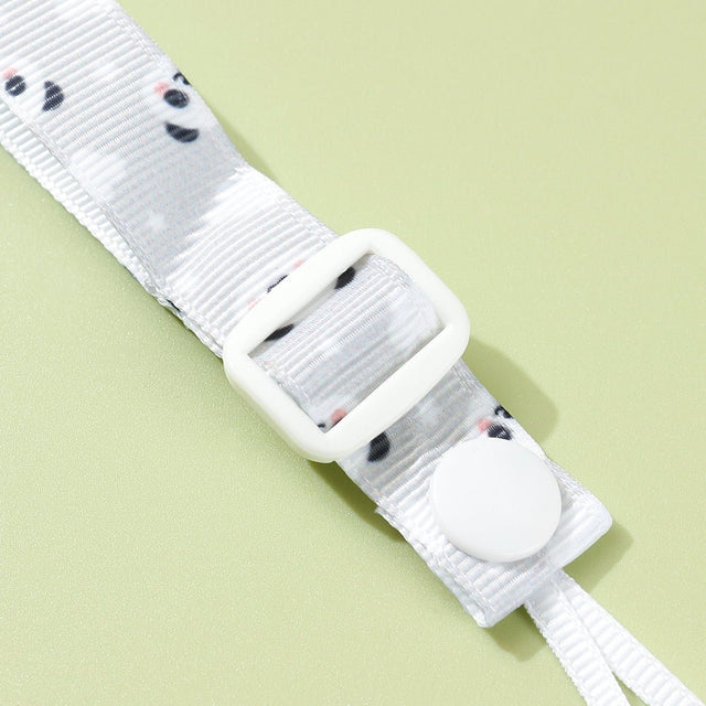 Adjustable Pacifier Clip with Braided Cord and Secure Clasp - Prevents Dropping - MomYom PK