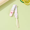 Adjustable Pacifier Clip with Braided Cord and Secure Clasp - Prevents Dropping - MomYom PK