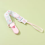 Adjustable Pacifier Clip with Braided Cord and Secure Clasp - Prevents Dropping - MomYom PK