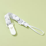 Adjustable Pacifier Clip with Braided Cord and Secure Clasp - Prevents Dropping - MomYom PK