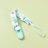 Adjustable Pacifier Clip with Braided Cord and Secure Clasp - Prevents Dropping - MomYom PK