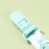 Adjustable Pacifier Clip with Braided Cord and Secure Clasp - Prevents Dropping - MomYom PK