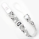 Adjustable Pacifier Clip with Braided Cord and Secure Clasp - Prevents Dropping - MomYom PK