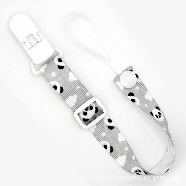 Adjustable Pacifier Clip with Braided Cord and Secure Clasp - Prevents Dropping - MomYom PK