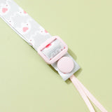 Adjustable Pacifier Clip with Braided Cord and Secure Clasp - Prevents Dropping - MomYom PK