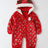 AYNIGIELL Newborn Baby Christmas Clothes Fall and Winter Baby Christmas Jumpsuit Newborn Baby Plush Romper - MomYom PK