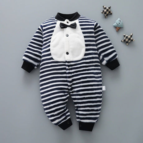 Baby & Toddler Long Sleeve Cotton Romper Pajamas - Autumn Cartoon Jumpsuit - MomYom PK