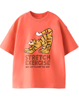 Zara Branded Orange T-shirt