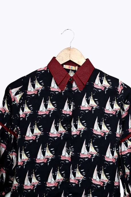Chiffon Tops For Girls (Boats)