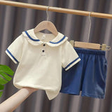 Sailor Girl Two-piece t shirt and shorts set