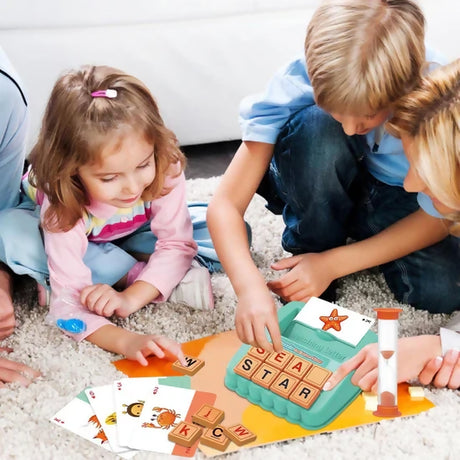 Matching Letter Word Building Game CAB2
