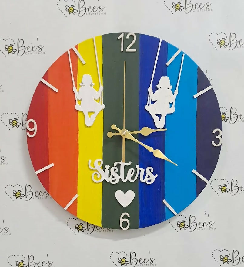 Sisters room clock
