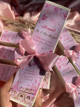 Fairy-Themed Baby Birth Announcement Box With Bag